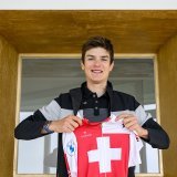 Alexandre Balmer sera le leader de la jeune équipe nationale sur le Tour de Romandie KEYSTONE/JEAN-CHRISTOPHE BOTT